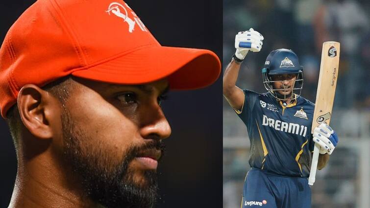 sai sudarshan becomes first batter to complete 400 runs in ipl 2025 sai sudarshan orange cap surpasses nicholas pooran ipl 2025 orange cap