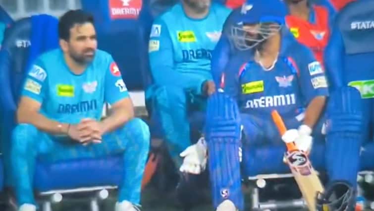 Rishabh Pant Angry on zaheer khan for batting position video goes viral lsg vs dc ipl 2025