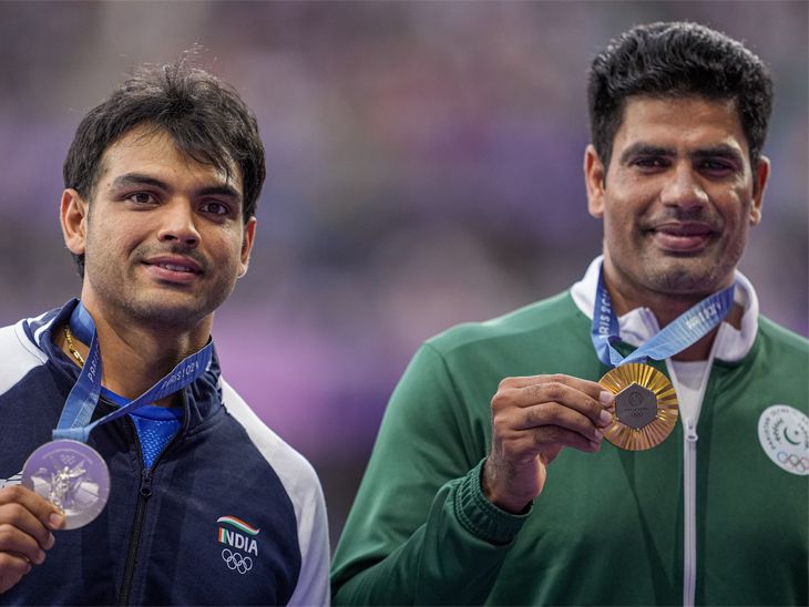Pakistan Vs India; Javelin Thrower Arshad Nadeem | NC Classic 2025 | पाकिस्तानी ओलिंपिक गोल्ड मेडलिस्ट जेवलिन थ्रोअर अरशद भारत नहीं आएंगे: नीरज चोपड़ा का इनविटेशन ठुकराया; बेंगलुरु में 24 मई को है एनसी क्लासिक टूर्नामेंट
