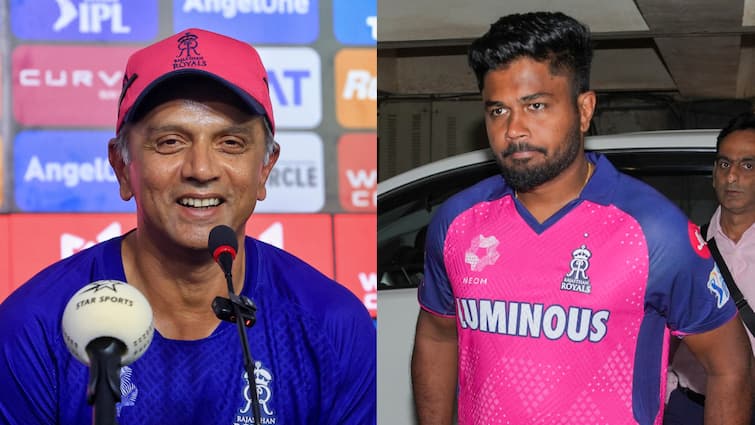 rajasthan royals head coach rahul dravid reply on the rift with sanju samson ahead rr vs lsg 2025 today match