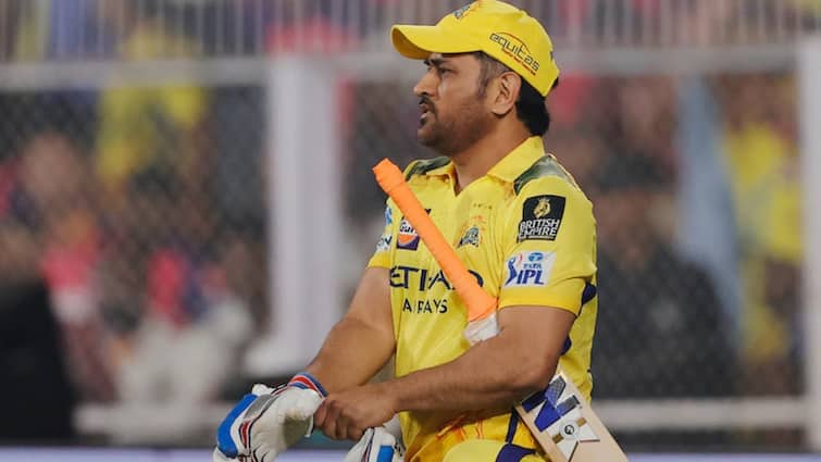 ms dhoni ipl fifty wait continues in match against mumbai indians ms dhoni last fifty in ipl came 756 days ago mi vs csk ipl 2025