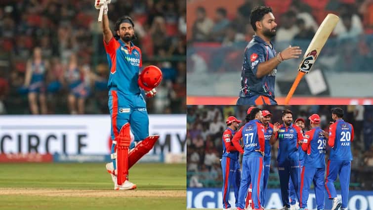 lsg vs dc full match highlights delhi capitals beats lucknow super giants by 8 wickets kl rahul rishabh pant mukesh kumar lsg vs dc match result ipl 2025