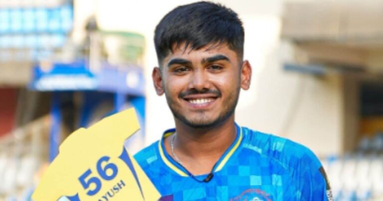 Ayush Mhatre debuts in Chennai Super Kings vs Mumbai Indians IPL 2025 match | 17 साल के आयुष म्हात्रे का डेब्यू, चेन्नई सुपरकिंग्स के सबसे कम उम्र के क्रिकेटर बने