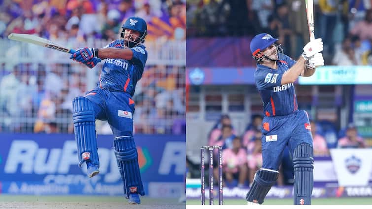 ipl 2025 orange cap table nicholas pooran surpassed mitchell marsh minutes later during kkr vs lsg match