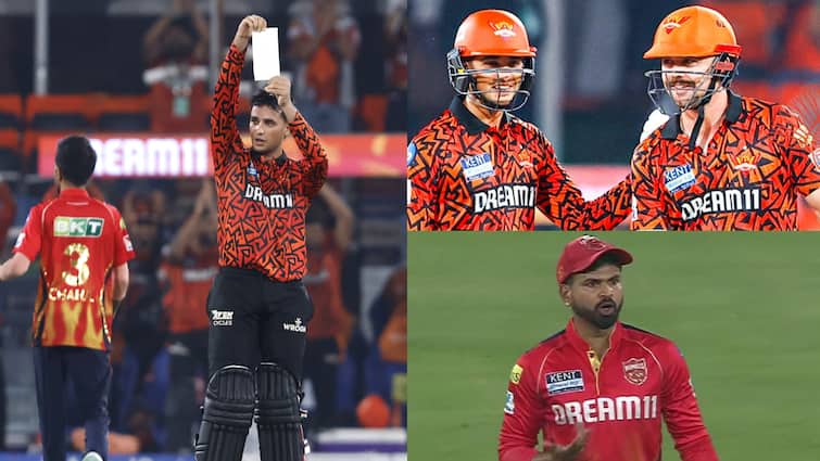 srh vs pbks abhishek sharma travis head 171 runs partnership helps sunrisers hyderabad beat punjab kings by 8 wickets