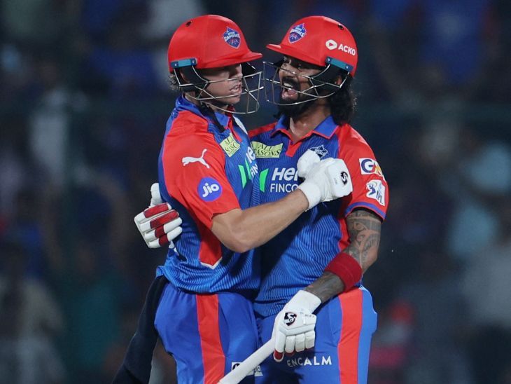 Delhi won the first super over of IPL-18 beat rajasthan royals | दिल्ली ने IPL-18 का पहला सुपर ओवर जीता: राजस्थान को हराकर पॉइंट्स टेबल के टॉप पर पहुंचे; स्टार्क ने पलटा मैच