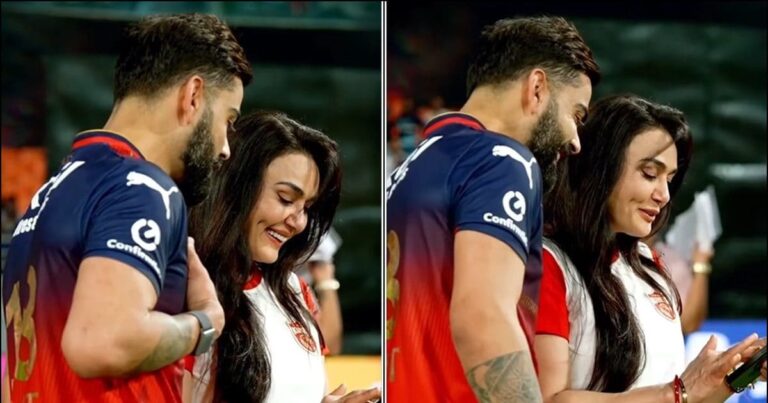 Virat Kohli Preity Zinta IPL 2025: ऐसा क्या देख रहीं थीं प्रीति जिंटा, विराट कोहली की नजर भी फोन से नहीं हटी